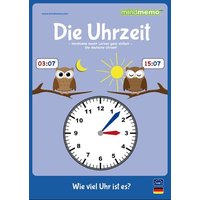Fischer, H: mindmemo Lernfolder - Die Uhrzeit - Grundschule von phiep Verlag
