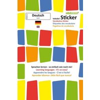 Mindmemo Vokabel Sticker - Grundwortschatz Deutsch (DaF) / Englisch - 280 Vokabel Aufkleber - Zusammenfassung von phiep Verlag