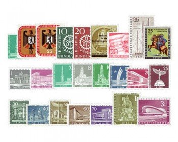 philaseum Briefmarken Berlin Jahrgang 1956, Postfrisch - Komplett von philaseum