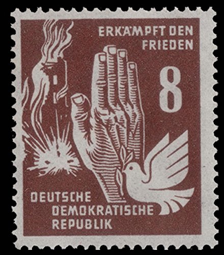 philaseum Briefmarken DDR 1950, Mi. Nr. 277, Friedenstag, Postfrisch (Mi. 4,50 EUR) von philaseum