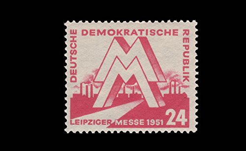 philaseum Briefmarken DDR 1951, Mi.Nr. 282, Frühjahrsmesse, Postfrisch (Mi. 16 EUR) von philaseum