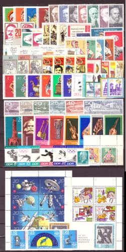 philaseum Briefmarken DDR Jahrgang 1971 Mi.Nr. 1632-1730, Postfrisch - komplett philaseum Briefmarken DDR Jahrgang 1971 Mi.Nr. 1632-1730, Postfrisch - komplett von philaseum