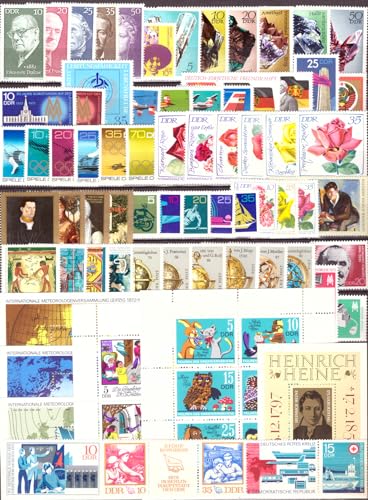 philaseum Briefmarken DDR Jahrgang 1972, Postfrisch - komplett philaseum Briefmarken DDR Jahrgang 1972, Postfrisch - komplett von philaseum