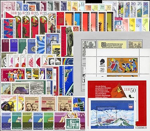 philaseum Briefmarken DDR Jahrgang 1975, Postfrisch - komplett philaseum Briefmarken DDR Jahrgang 1975, Postfrisch - komplett von philaseum