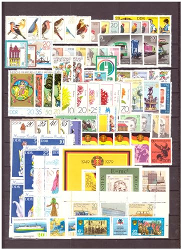 philaseum Briefmarken DDR Jahrgang 1979, Postfrisch - komplett philaseum Briefmarken DDR Jahrgang 1979, Postfrisch - komplett von philaseum