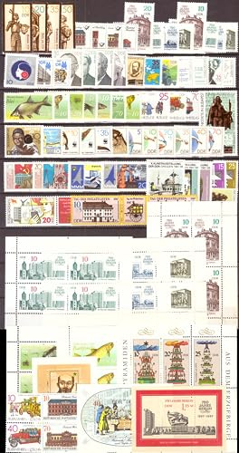 philaseum Briefmarken DDR Jahrgang 1987, Postfrisch - komplett philaseum Briefmarken DDR Jahrgang 1987, Postfrisch - komplett von philaseum