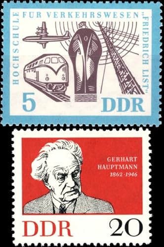 philaseum Briefmarken: DDR 1962 Mi.Nr. 916, 925, Postfrisch philaseum Briefmarken: DDR 1962 Mi.Nr. 916, 925, Postfrisch von philaseum