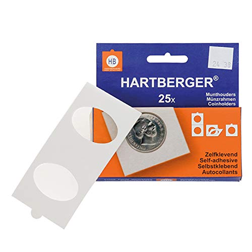 philaseum: Lindner Zubehör für Pressed Pennies: Karat Sammelalbum mit 2.Münzblättern, extra Münzblättern oder Hartberger Münzrähmchen zur Wahl (8320PP: 25 Münzrähmchen) von philaseum