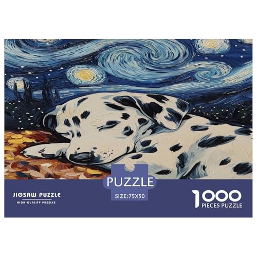 Dalmatian Puzzle 1000 Teile Puzzle Für Erwachsene Und Kinder Ab 14 Jahren,Puzzlespiel Erwachsenen Puzzlespiel Puzzel 1000pcs (75x50cm) von phszbzs