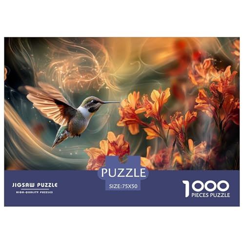 Fuchs 1000 Teile,Impossible Puzzle,Geschicklichkeitsspiel Für Die Ganze Familie, Erwachsenen Puzzlespiel Puzzel 1000pcs (75x50cm) von phszbzs