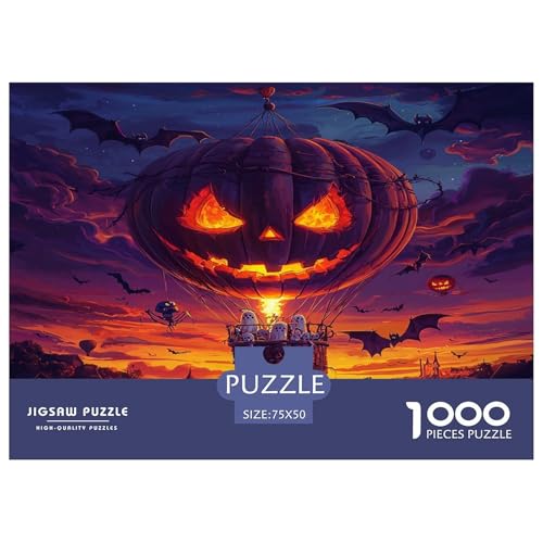 Heißluftballon Puzzles1000 Teile, Puzzle Für Erwachsene, Geschicklichkeitsspiel Für Die Ganze Familie, Klassische Puzzle,Geburtstagsgeschenk Erwachsenen Puzzlespiel Puzzel 1000pcs (75x50cm) von phszbzs