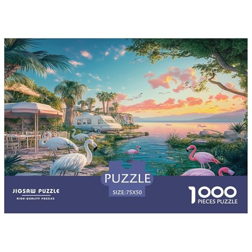 Reiher Puzzle 1000 Teile Puzzle Für Erwachsene Und Kinder Ab 14 Jahren Puzzel 1000pcs (75x50cm) von phszbzs
