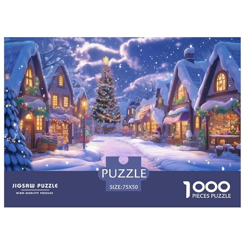 Weihnachtsbaum Puzzle 1000 Teile Puzzles Für Erwachsene Klassische Puzzles 1000 Teile Erwachsene Puzzlespiel Erwachsene 1000 Teile Erwachsenen Puzzlespiel Puzzel 1000pcs (75x50cm) von phszbzs