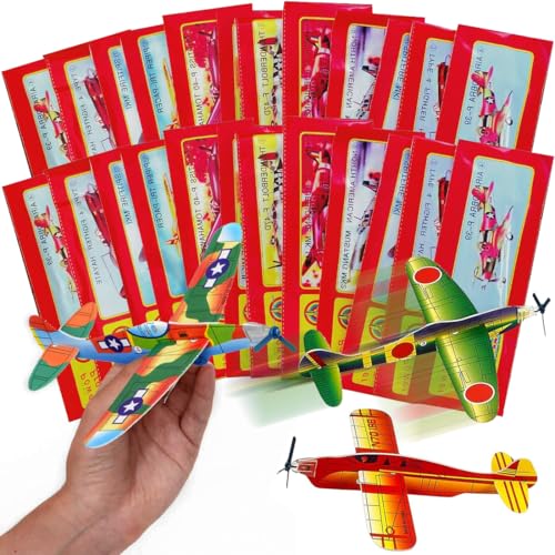phxdance Gleitflugzeuge Set, Styropor Segelflugzeuge, Styropor Flugzeuge für Kinder, Styroporflugzeuge, Styroporflieger Styropor, Styropor-Flieger, für Kindergeburtstag Gastgeschenke (24pcs) phxdance Gleitflugzeuge Set, Styropor Segelflugzeuge, Styropor Flugzeuge für Kinder, Styroporflugzeuge, Styroporflieger Styropor, Styropor-Flieger, für Kindergeburtstag Gastgeschenke (24pcs) von phxdance