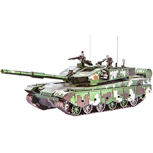 Piececool 3D Metall Puzzle Hauptkampfpanzer, 233 Teile, 18.5 cm x 7 cm, 16+ Jahre, Modern, Unisex, 99a, Experte, Kreatives Denken, Kratzfest, Sammelobjekte, Alle Metalle, Geburtstagsgeschenk Piececool 3D Metall Puzzle Hauptkampfpanzer, 233 Teile, 18.5 cm x 7 cm, 16+ Jahre, Modern, Unisex, 99a, Experte, Kreatives Denken, Kratzfest, Sammelobjekte, Alle Metalle, Geburtstagsgeschenk von piececool