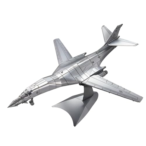Piececool 3D Puzzle Metall B-1 Bomber Lanze, 3D Metall Puzzle Luftfahrzeuge, Modell Kämpfer für 340 Edelstahl, Geburtstagsgeschenk, Modellbausatz Erwachsene Piececool 3D Puzzle Metall B-1 Bomber Lanze, 3D Metall Puzzle Luftfahrzeuge, Modell Kämpfer für 340 Edelstahl, Geburtstagsgeschenk, Modellbausatz Erwachsene von piececool