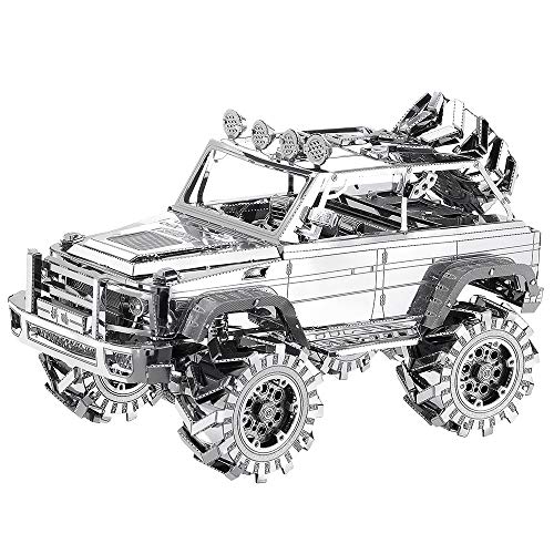 Piececool 3D Puzzle Metall Geländewagen, 3D Metall Puzzle Automodell für 340 Edelstahl, Ganzes Metal, 1:1 Wiederherstellen Sammlung, Geburtstagsgeschenk, Modellbausatz Erwachsene, 157 Teile Piececool 3D Puzzle Metall Geländewagen, 3D Metall Puzzle Automodell für 340 Edelstahl, Ganzes Metal, 1:1 Wiederherstellen Sammlung, Geburtstagsgeschenk, Modellbausatz Erwachsene, 157 Teile von piececool