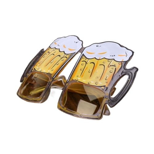 pipisweet Bier-Sonnenbrille, Gläser, Kostümparty, Weihnachtsdekoration, Nacht-Party, Gastgeschenke, Karnevalsparty-Dekoration von pipisweet