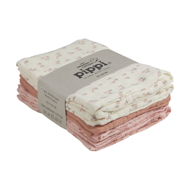 pippi Muslin Tücher 6er Pack Veiled von PIPPI