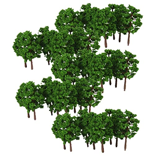 100 x Modellbäume 8,9 cm Ho-Skala Bäume für Diorama-Zubehör und Modelleisenbahn-Landschaft 100 x Modellbäume 8,9 cm Ho-Skala Bäume für Diorama-Zubehör und Modelleisenbahn-Landschaft von pistro