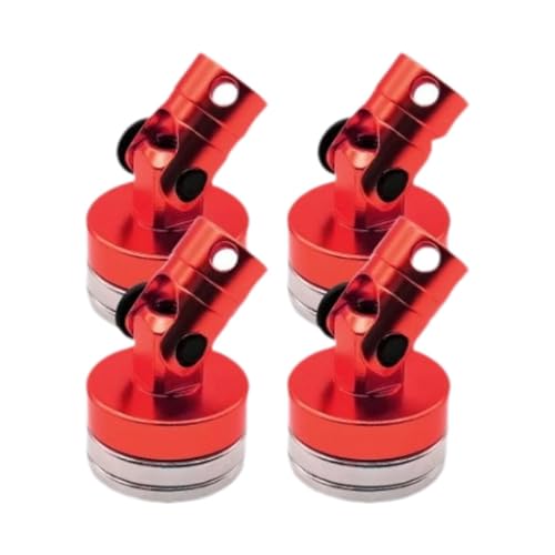 4 Stück RC Karosseriepfosten Ersatz Metall Upgrade Teile unsichtbare Karosserie Halterung Säule für ferngesteuerte Autos 2,2 x 1,5 x 1,5 cm - Rot 4 Stück RC Karosseriepfosten Ersatz Metall Upgrade Teile unsichtbare Karosserie Halterung Säule für ferngesteuerte Autos 2,2 x 1,5 x 1,5 cm - Rot von pistro