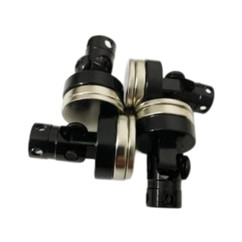 4 Stück RC Karosseriepfostenhalterung, Metall-Modell-Auto-Karosserie-Schalenhalterungssäule, 2,2 x 1,5 x 1,5 cm, RC-Fahrzeugzubehör für einfache Installation, Schwarz von pistro