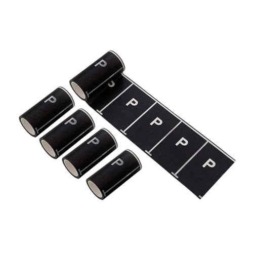 5 Rollen Straßenklebeband, Parkplatz, Eisenbahn, Straße, abnehmbar, Rennwagen, Rennwagen, Straßen, Tapes, Cartoon, für Jungen und Mädchen, Geschenk, 5 m 5 Rollen Straßenklebeband, Parkplatz, Eisenbahn, Straße, abnehmbar, Rennwagen, Rennwagen, Straßen, Tapes, Cartoon, für Jungen und Mädchen, Geschenk, 5 m von pistro