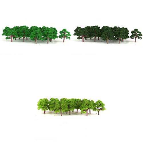 75pcs Modellbäume Maßstab Layout Zug Gebäude Diorama 1:300 Kunststoff Zement Jade Grün Dunkelgrün Hellgrün 75pcs Modellbäume Maßstab Layout Zug Gebäude Diorama 1:300 Kunststoff Zement Jade Grün Dunkelgrün Hellgrün von pistro