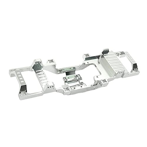 Chassis-Rahmen aus Aluminiumlegierung für FCX24 1/24 Maßstab RC Truck, hohe Härte, Ersatzteil, Argent DIY Zubehör von pistro