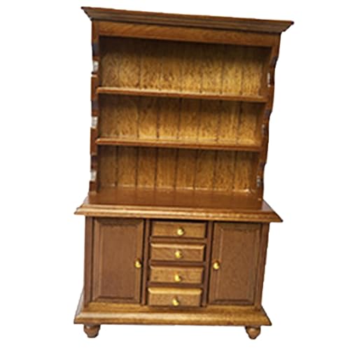 Dreischichtiger Schrank, Vitrine, Möbel, professionell, stabil, Maßstab 1:12, Puppenhaus, Bücherregal, Ausstellungsregal, Miniatur, Holz Dreischichtiger Schrank, Vitrine, Möbel, professionell, stabil, Maßstab 1:12, Puppenhaus, Bücherregal, Ausstellungsregal, Miniatur, Holz von pistro