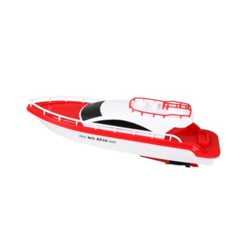 Elektrisches Schnellboot-Spielzeug für Kinder - Tragbares Wasserspielzeug in Rot für Badewanne und Pool Elektrisches Schnellboot-Spielzeug für Kinder - Tragbares Wasserspielzeug in Rot für Badewanne und Pool von pistro