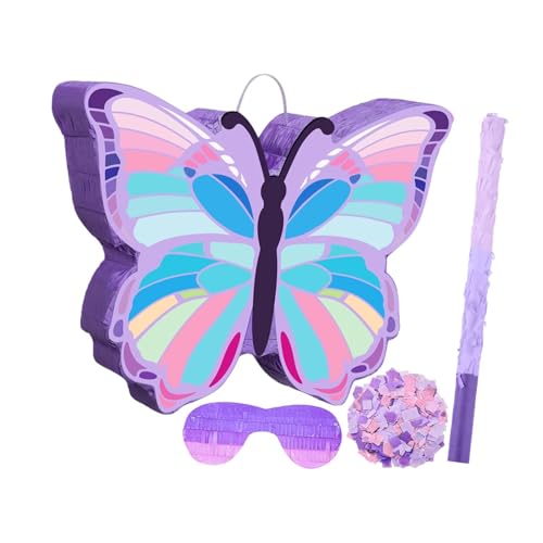 Erdbeer-Piñata-Set mit Stab und Augenbinde für Kinder-Partygeschenke, 28 x 7 x 40 cm, befüllbare Obst-Piñata für Geburtstag, Sommer, Festival, Dekorationen, Stil A Erdbeer-Piñata-Set mit Stab und Augenbinde für Kinder-Partygeschenke, 28 x 7 x 40 cm, befüllbare Obst-Piñata für Geburtstag, Sommer, Festival, Dekorationen, Stil A von pistro
