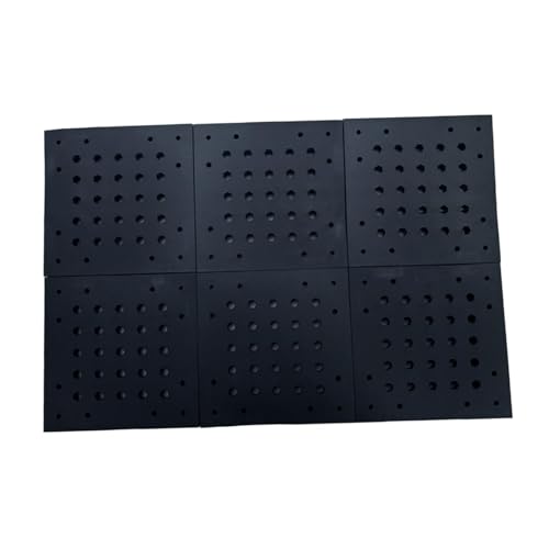 Grundplatten-Set für Miniaturwerkstatt, 6 Stück, Mecha-Hangar-Garagen-Diorama, je 10 x 10 cm, Stil C Grundplatten-Set für Miniaturwerkstatt, 6 Stück, Mecha-Hangar-Garagen-Diorama, je 10 x 10 cm, Stil C von pistro