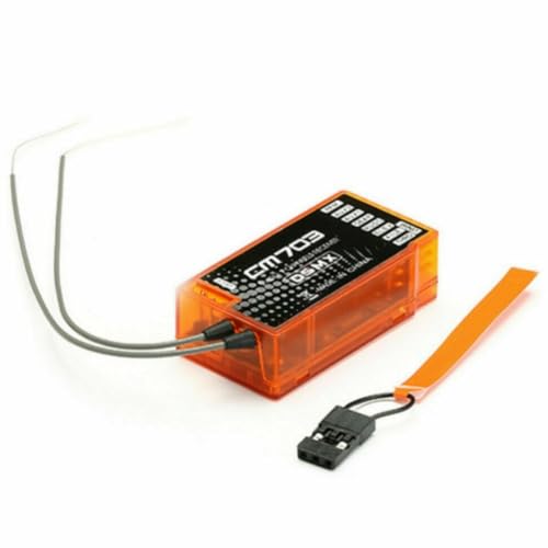 Orange CM703 7CH DSMX Empfänger | 2,4 GHz 7-K RC Empfänger mit PPM/PWM Ausgang | Anti-Interferenz für Spektrum/JR-Sender Orange CM703 7CH DSMX Empfänger | 2,4 GHz 7-K RC Empfänger mit PPM/PWM Ausgang | Anti-Interferenz für Spektrum/JR-Sender von pistro