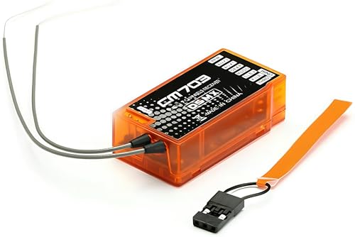 Pistro Orange CM703 DSM2/DSMX 7CH PWM/PPM 2,4GHz Empfänger für Spektrum/JR Pistro Orange CM703 DSM2/DSMX 7CH PWM/PPM 2,4GHz Empfänger für Spektrum/JR von pistro
