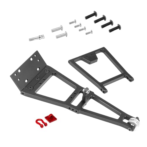 RC Truck Abschleppkran Arm Wracker Kit CNC Aluminiumlegierung Crawler Zubehör Upgrade Teil - Schwarz von pistro