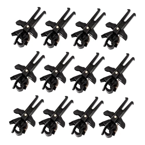 Set mit 12 HO Zugkupplungshaken, Maßstab 1/87, Metall, Ersatzteile für Modelleisenbahnen mit Schraubenlöchern, mittelgroß Set mit 12 HO Zugkupplungshaken, Maßstab 1/87, Metall, Ersatzteile für Modelleisenbahnen mit Schraubenlöchern, mittelgroß von pistro