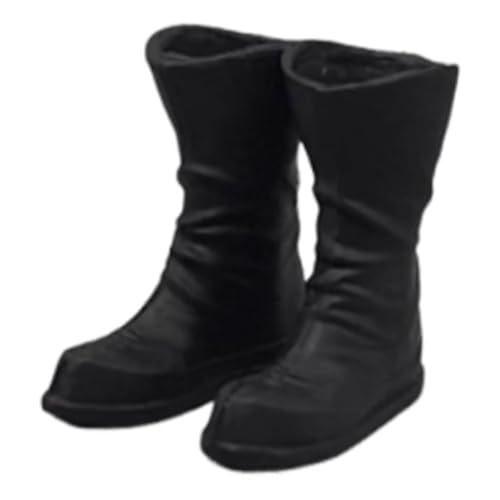 Stiefel im Maßstab 1:12 für männliche Actionfiguren Miniaturschuhe Puppenmodell Verkleidungszubehör PVC PP-Material Stiefel im Maßstab 1:12 für männliche Actionfiguren Miniaturschuhe Puppenmodell Verkleidungszubehör PVC PP-Material von pistro