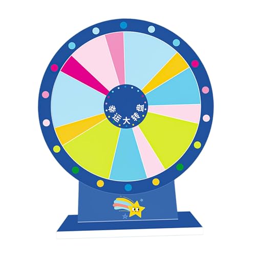 Tabletop Prize Plattenspieler Roulette Rad mit Stift, drehbares Glücksrad für Supermärkte, Unterricht, Aktivität, Pub, Klassenzimmer, Partyspiel - Stil B Tabletop Prize Plattenspieler Roulette Rad mit Stift, drehbares Glücksrad für Supermärkte, Unterricht, Aktivität, Pub, Klassenzimmer, Partyspiel - Stil B von pistro