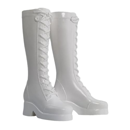 pistro 1/6 Scale Female Doll Shoes High Boots Mini Action Figures Accessories for 12 Inch White pistro 1/6 Scale Female Doll Shoes High Boots Mini Action Figures Accessories for 12 Inch White von pistro