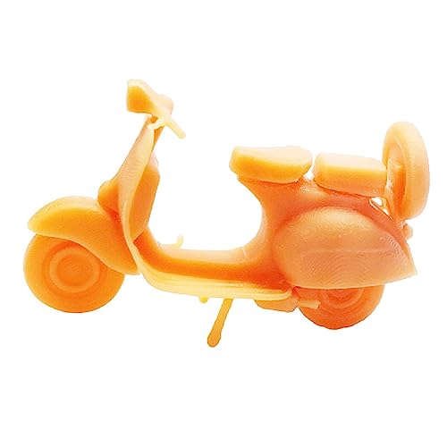 pistro 1:64 Maßstab Diorama Street Motorrad Modell - Unlackiertes Harz Miniatur Sand Tisch Ornament für Mikrolandschaften Fotografie Requisiten Layout (Stil B) von pistro