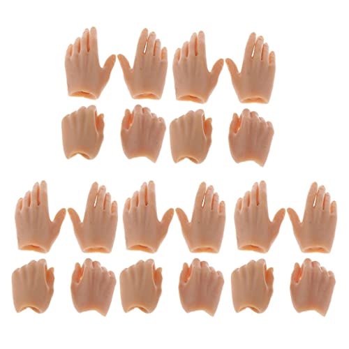 pistro 10 Paar 1/6 Skala natürliche Haut Hände Set für 30,5 cm Actionfiguren Soldaten pistro 10 Paar 1/6 Skala natürliche Haut Hände Set für 30,5 cm Actionfiguren Soldaten von pistro
