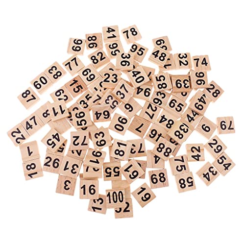 pistro 100 Holz Zahlenfliesen 1-100 Schwarze Zahlenwürfel Blöcke für Lernspiele und Hochzeitsfeier Dekoration pistro 100 Holz Zahlenfliesen 1-100 Schwarze Zahlenwürfel Blöcke für Lernspiele und Hochzeitsfeier Dekoration von pistro