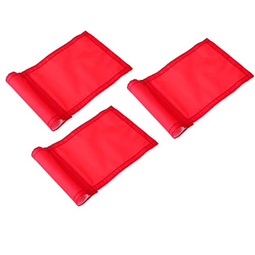 pistro 3 x Standard-Nylon-Flagge – langlebige Golfplatz-Flaggen für den Außenbereich – helle Farben für Sichtbarkeit – ideal für Zuhause und Übungsbereiche pistro 3 x Standard-Nylon-Flagge – langlebige Golfplatz-Flaggen für den Außenbereich – helle Farben für Sichtbarkeit – ideal für Zuhause und Übungsbereiche von pistro