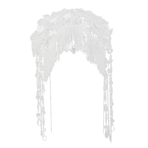 pistro Brautschmuck, Quaste, Spitze, Kopfschmuck für Hochzeit, Verlobung, Party, Brautparty pistro Brautschmuck, Quaste, Spitze, Kopfschmuck für Hochzeit, Verlobung, Party, Brautparty von pistro