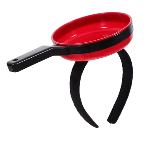 pistro Lustiges Bratpfannen-Stirnband, witziger Haarreif für Partys und Events, Verkleidungszubehör, perfekt für alle Frisuren und Fotoautomaten pistro Lustiges Bratpfannen-Stirnband, witziger Haarreif für Partys und Events, Verkleidungszubehör, perfekt für alle Frisuren und Fotoautomaten von pistro