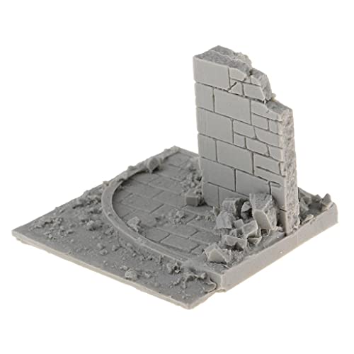 pistro Mini-Modellbausatz im Maßstab 1:35, aus Kunstharz, unlackiert, für Kriegsspiel, Landschafts-Layout, 6 x 5,5 x 5 cm pistro Mini-Modellbausatz im Maßstab 1:35, aus Kunstharz, unlackiert, für Kriegsspiel, Landschafts-Layout, 6 x 5,5 x 5 cm von pistro