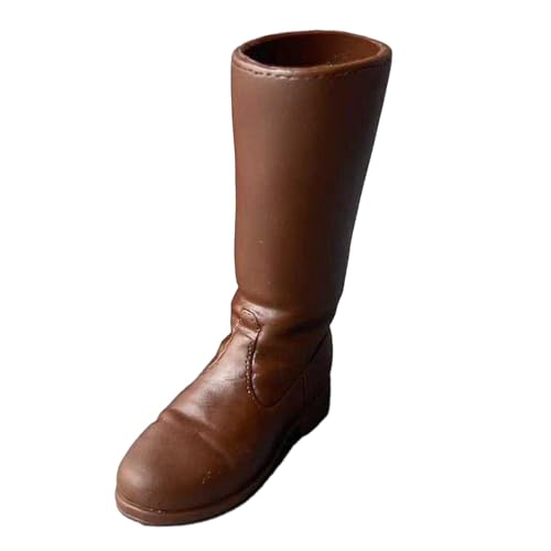 pistro Miniaturfiguren im Maßstab 1:6, lange Stiefel für männliche Actionfiguren – weiches Gummimaterial, 5,5 cm Länge, 7,5 cm Höhe pistro Miniaturfiguren im Maßstab 1:6, lange Stiefel für männliche Actionfiguren – weiches Gummimaterial, 5,5 cm Länge, 7,5 cm Höhe von pistro
