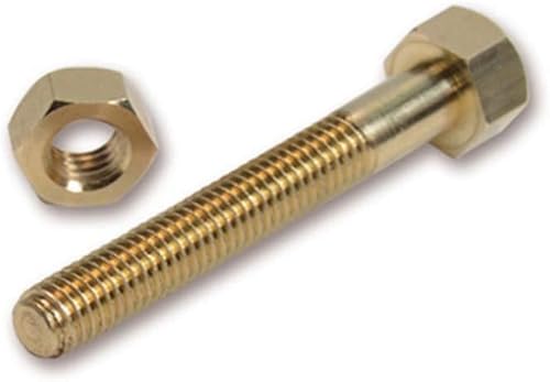 pistro Nut Off Bolt Trick Tool, Rotating Screw Close-Up Magic for Stage Shows, Auto Rotierende Nut and Bolt Magic Prop, Golden Metal Illusion Trick pistro Nut Off Bolt Trick Tool, Rotating Screw Close-Up Magic for Stage Shows, Auto Rotierende Nut and Bolt Magic Prop, Golden Metal Illusion Trick von pistro