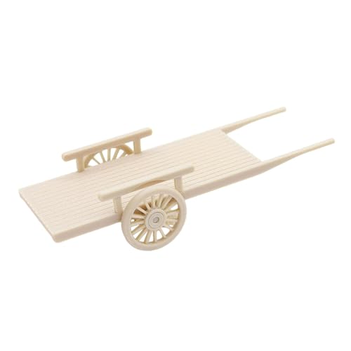 pistro Puppenhaus Mini-Bauernwagen 1:12 Maßstab Farmwagen Modell Szenendekoration für Puppenhaus DIY Zubehör von pistro
